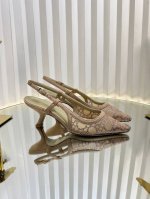 Dio R Ss25 New Arrival cd 25春夏璀璨星河系列新品高跟鞋 网纱鞋面 搭配经典藤格纹水钻 Blingbling地闪耀 太美啦 专柜除了贵