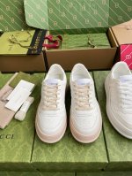 女 Gucci新款饼干鞋 顶级版版购入完美复刻！市场版本较多欢迎对比 情侣款 35-45 女34 40男38 45定做不退不换 原版开模IP发泡大底 超轻！区分
