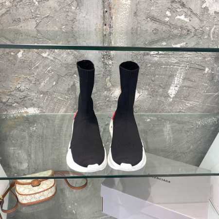 情侣款Balenciaga 袜子鞋顶级版本，重工打造！金属弹簧增高减震大底设计 超显脚长脚细 码数：35-45 - 点击图像关闭