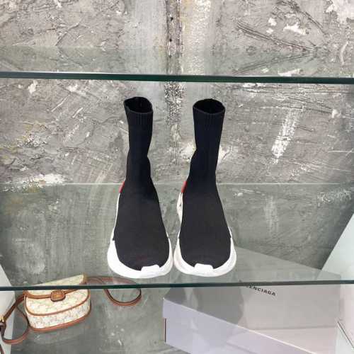 情侣款Balenciaga 袜子鞋顶级版本，重工打造！金属弹簧增高减震大底设计 超显脚长脚细 码数：35-45
