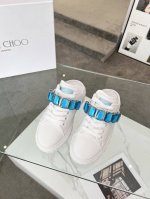 出厂价p 半拖 Jimmy Choo周仰杰 春夏Jc新款Diamond 运动鞋系列上新鞋面采用原版定制牛皮拼接透气莱卡点缀施华洛世奇水晶钻尽享品牌奢华、潮流鞋底