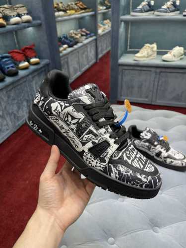 代购级别！ Louis Vuitton LV Trainer！运动鞋欧洲代购1W 购入！ 爆拆开发 大底和面料私模 ，完美调整至原版一致较果绝对秒杀市场一切版本
