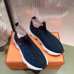男款20 莞货 Hermes家23ss早春新品！经典靴型+英伦拼色设计，经典耐看！原版倒模楦型，极致1:1形体，进口高端织针呈现出精致质感！开模定制A级高密私模