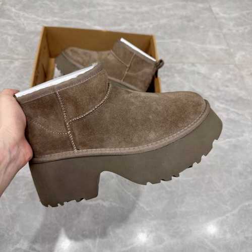 UGG｜厚底迷你人鱼靴 鞋底厚底：约6.99 CM 尺码：35 一40