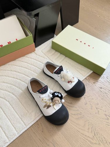 marni2025春夏大头鞋高版本 高端版玛尼爆拆原版 极度还原 最强版本 舒适度高 支持Nfc芯片扫描 全网独家正确版 码数：35-40码