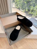 G038顶级版本 代购级别 Balenciaga 巴黎世家2024秋冬潮品毛拖 包头穆勒鞋最新的Balenciaga Political Campaign 徽标