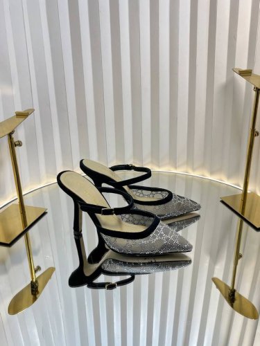 Dio R Ss25 New Arrival cd 25春夏璀璨星河系列新品高跟鞋 网纱鞋面 搭配经典藤格纹水钻 Blingbling地闪耀 太美啦 专柜除了贵