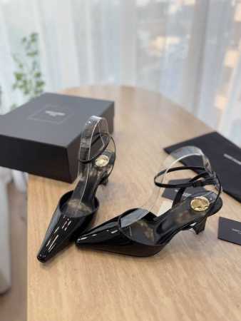 高版本出厂 SAINT LAUREN* 圣罗兰ysl 25 春夏全新走秀高跟鞋 全新鞋型配上圣罗兰标志7.5cm新金跟！唯有YSL最懂女人心，不接受反驳，超级无 - 点击图像关闭