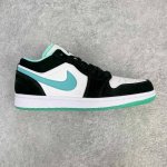 超强福利160 #Ry超级性价比 Air Jordan Aj1 Low 低帮 黑蒂芙尼绿Cq9828-131 全新流水线出品 Dt版本唯一平替选择 市场第二梯队
