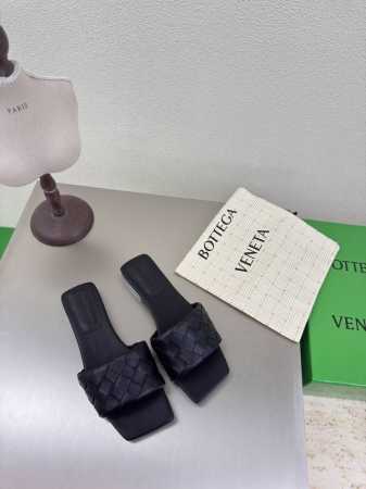 工厂p价p 顶级高端版本 代购品质 原版开发 Bottega Veneta2025Ss新品爆款夏季方头parco平底穆勒凉拖鞋 Bv新款全真小结编织装饰抢手大爆 - 点击图像关闭