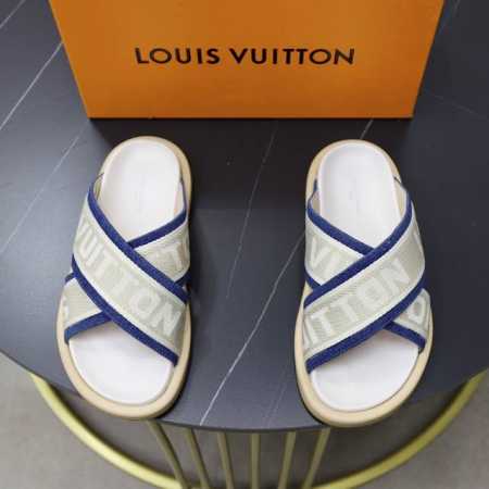 出厂价： LV家 货源稳定四季有货: 情侣款Size：码数：女36-41 男38-44 45、46定制 LV 情侣款 路易威登专柜主打最新款压花拖鞋硬货上新代购 - 点击图像关闭