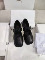 上新The Row羊皮休闲方头一字带玛丽珍鞋单鞋 原单品质版 Zp级别 市面上最高版本购入Zp一致做货 懂货的都知道我家的品质 无Yb不做货整双鞋子从面料 鞋底