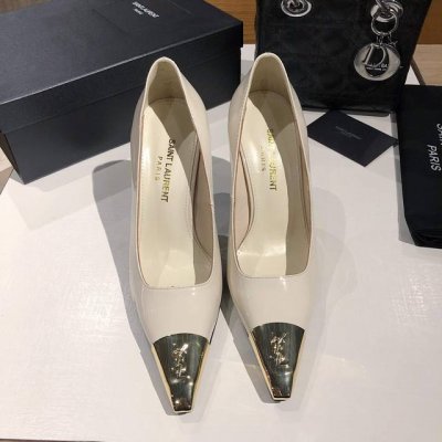 saint Lauren Ysl圣罗兰 圣罗兰Ysl 春夏｜高跟鞋新品 绝美 精致 优雅！10Cm上脚特别稳，放心入！ 鞋跟是重新开模定制的，高度与正品一致区别