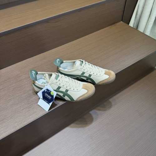 Onitsuka Tiger Mexico 66 Paraty 百搭单品板鞋 MEXICO 66是鬼冢虎旗下最经典的款式，李小龙最喜欢的一款训练鞋休闲鞋！鞋身特