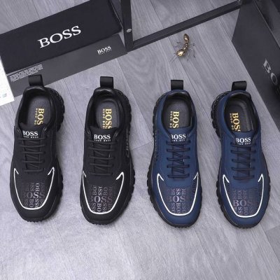 商品商标： ＢＯＳＳ 休闲鞋 正码码数: 38-44 商品材料：精选牛皮拼接印花鞋面 皮内里 牛皮鞋垫 橡胶大底