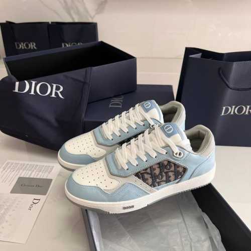 DIO*R 年官网春夏最新B27绝非市场通货、头层牛皮 定制精致3D电绣、油边工艺TPU大底 码数:女35-40 男38-45 46定做