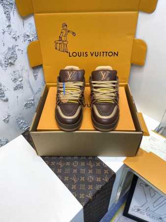 工厂价P： 西部牛仔 男鞋 LV TARINE路易威登x Tyler 联名款 驴牌 L家 压花 情侣款 休闲 运动鞋 滑板鞋 原版购入开发 路易威登 x Tyl - 点击图像关闭