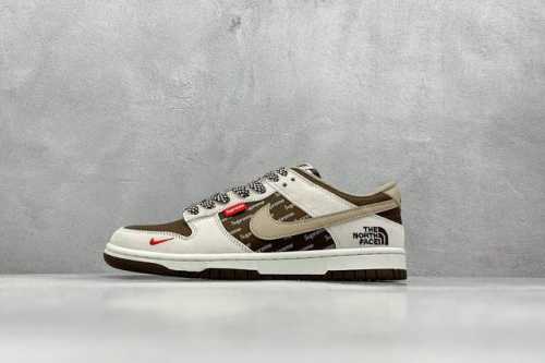 400 現貨 终端放店 Xc版 Nike Sb Dunk Low X Supreme X The North Face 米棕小钩满天星 纯原大厂出品 极力推荐