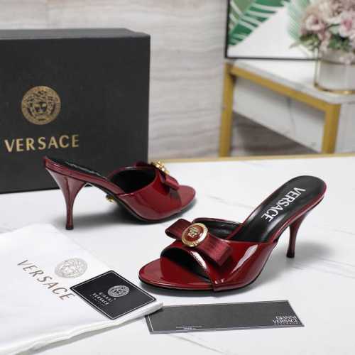 versace范思哲 5 新跟杜丽莎原版扣高跟凉鞋 拖鞋 _______________________ 海外热销冠军 yb一致原鞋开发楦型 各大时尚博主及明星