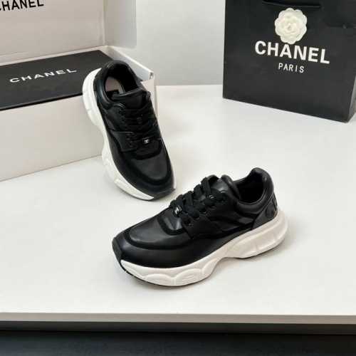 最新款 顶级品质！海外版！香奈儿 CHANEL 25sshuo阔型老爹鞋系列运动鞋 各大博主社交日推款认准我家细节实拍这季新款简直闭眼入，上脚狂好看，率性的休闲