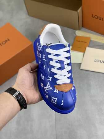 工厂P价P 实价 Louis Vuitton 情侣款 原单 新款Lv路易威登 * 顶级版本 Lv经典潮鞋！选用进口原版牛皮 原版内里.最新款原版耐磨Tpu大底！ - 点击图像关闭