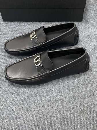 厂价 全球购 英国专柜新款 Dior 迪奥 男士时尚loafer乐福鞋 一脚蹬专柜原版开发。全套包装38一46 - 点击图像关闭