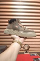 UGG 全羊毛内里 顶级高端品质皮毛一体保暖雪地靴来自澳洲温暖奢侈品牌男鞋，UGG-5877官网同步、采用进口牛皮制作，精心缝制而成..进口橡胶发泡大底 舒适、