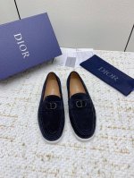 出厂 高版本 迪奥Dior25春夏新款 休闲皮鞋 专柜新款同步 精致手工缝线 做工细节堪比专柜 原版橡胶大底 水染牛皮内里 稀罕防臭 码数：39–46 45-4
