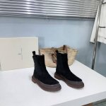 高品质出厂牛反绒 ！ 小众潮牌 Brunello Cucineli24秋冬ss new arrival～ 布鲁内诺库奇｜新款系带马丁靴短靴！ 上脚帅气舒适 秋冬