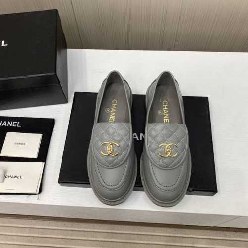 出厂价 定制色 CHANEL 香奈儿 24k 秋冬新款乐福鞋 单鞋 认准我家细节实拍注意区分普通版 专柜同步！！本系列现已登陆发售！！ 简约小圆头设计 鞋型非常