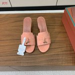Loro Piana 羊京中跟拖鞋。鞋面羊京，羊皮内里及垫脚。真皮中底，真皮包跟。进口真皮大底，跟高8cm。码数：34-42 34、40、41、42定制不退换