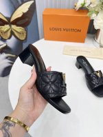 皮底+40 Louis Vuitton2025路易威登夏季新款拖鞋 原版开模Logo装饰 既时尚又美观 码数 35-43#