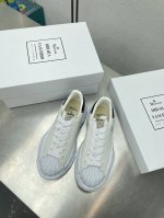 男女通吃 三原康裕 Mihara Yasuhiro 三原康裕 Mihara Yasuhiro Original Sole 贝壳头溶胶鞋 全白帆布系列 上脚 格伦
