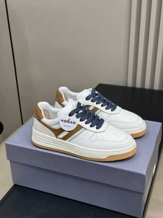 hogan 霍根l 24cnew arrival～ 2024春夏新款情侣板鞋饼干 小白鞋 专柜全套包装 多现货。 这款精选板鞋饼干鞋，专柜新款 断货王呀 甄选进 - 点击图像关闭
