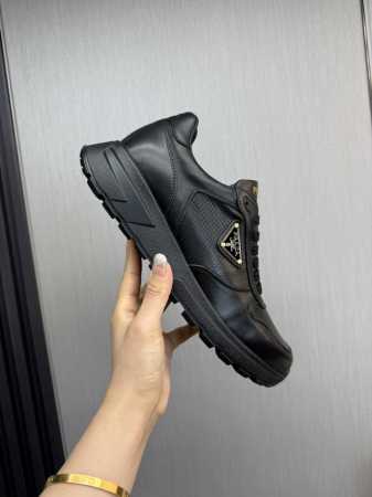 出厂价P Prada普拉达 男鞋专柜爆款， 原版网面 网布内里+牛皮垫脚 码数，38-45 45定做不退换 - 点击图像关闭