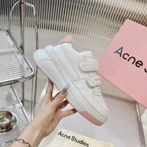 Acne Studios 24 new arrival～马思纯同款 Acne Studios秋冬新款｜厚底魔术贴休闲鞋 如果你穿腻了Celine厚底 那一定要试