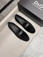dolce & Gabbana 杜嘉班纳标牌 Mino 小皮鞋，进口反绒牛皮面料，水染小牛皮内里，原版超轻真皮大底，码数：39-44， 38，45，46定做