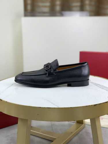 工厂p价p 顶级品质 真皮大底系列 Salvatore Ferragamo 菲拉格慕商务皮鞋，1:1顶级代购品质，鞋面进口精选原版小牛皮，内里垫脚均用进口原版水