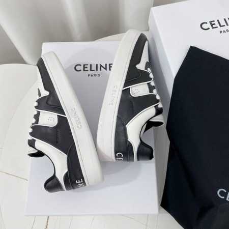 Celine赛琳~~全新升级版情侣款小白鞋系列；低帮 中帮 高帮运动鞋，魔术贴板鞋，休闲鞋 充满街头感的一双鞋子，拼色设计非常赞，这款鞋有它自己独特的设计，皮革 - 点击图像关闭