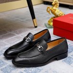 工厂p价 菲拉格幕 Ferragamo 新款男士休闲套脚鞋官网原版1:1开模 原单品质做工精细 高端奢华鞋面采用进口意大利头层牛皮奢华皮内里橡胶耐磨防滑大底 穿
