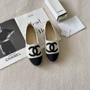 橙子出厂价p chanel 香奈儿经典款 草编渔夫鞋 一脚蹬乐福鞋 码数 34-42