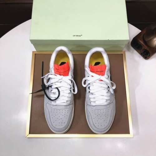 工厂批 Off-White 原版一比一复刻狠货高端品质最新款官网还没上市，顶级版本。 面料：进口开边珠复膜皮 里布：进口透气网布 大底：新材料进口tpu组合底