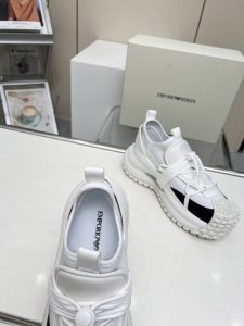 Armani 阿玛尼新款男鞋 轮胎底+抽绳设计成为今年最炫酷潮鞋，独家私模大底 1:1复刻 顶级品质 39-45