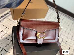 配折叠盒子 Coach蔻驰Tabby酒神手提单肩斜挎包 耐用 时尚 百搭 颜值爆表 小红书热门推荐 火的不要不要的 简约大牌风 尺寸大号26 14