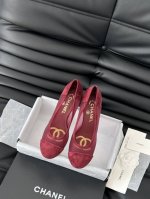 Chanel 25C新款玛丽珍系列 全系列做齐 高品质跑量价 鞋面内里羊皮 真皮大底 原版开模后跟 高度8Cm Size:35-39 其他码数定