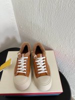 男款20 MARNI 玛尼 2024ss新款 厚底玛丽珍贝壳头小皮鞋大头鞋休闲运动鞋 顶级版本原版购入开发做货 极简主义厚底乐福鞋，时髦精品绝对不能错过的必入款