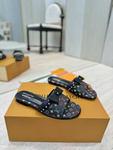 出厂 顶级版本 Louis Vuitton Lv路易威登 25 春夏 最新玛丽珍单鞋 简约精致，高级感满满，尽显优雅气质～ 上脚超好看，拉满了夏日美鞋绝绝子啊