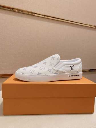 工厂价 Louis Vuitton 路易威登 Lv 顶级新款专柜同步发售，鞋面意大利进口原单面料配头层牛皮，全进口羊皮内里，完全1比1复刻，鞋底 原厂特供原版底 - 点击图像关闭