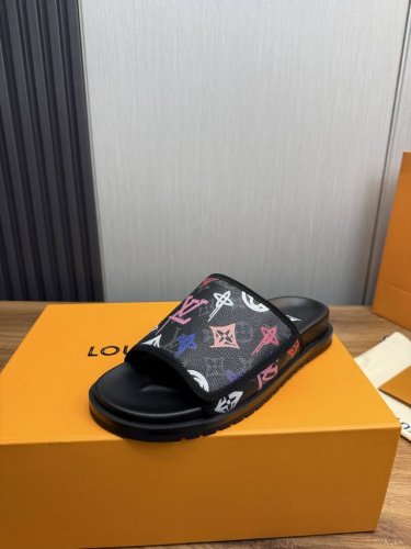 工厂p价 lv.爆款男拖鞋热卖 官网一比一制作 38-45码 45 46 订做