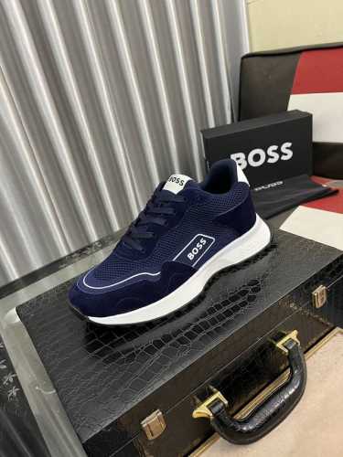出厂价 Boos 男鞋休闲鞋原单品质鞋面采用进口小牛皮，超透气舒适内里做工精细，高端大气。有时尚典范造型。发泡透明耐磨大底，穿着舒适，值得拥有。码数：38–44